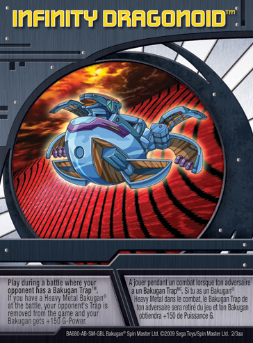 Карта способностей Infinity dragonoid Карта способностей Infinity dragonoid