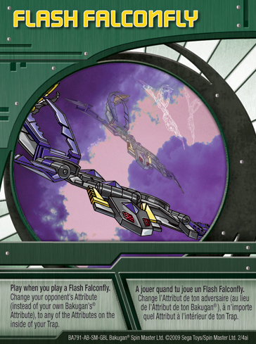 Карта способностей Flash Falconfly Карта способностей Flash Falconfly