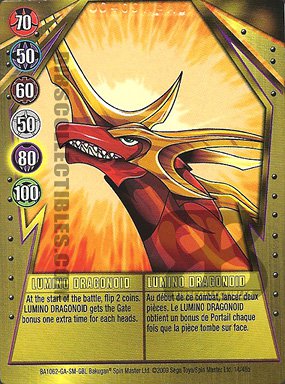 Карта ворот Lumino dragonoid Карта ворот Lumino dragonoid