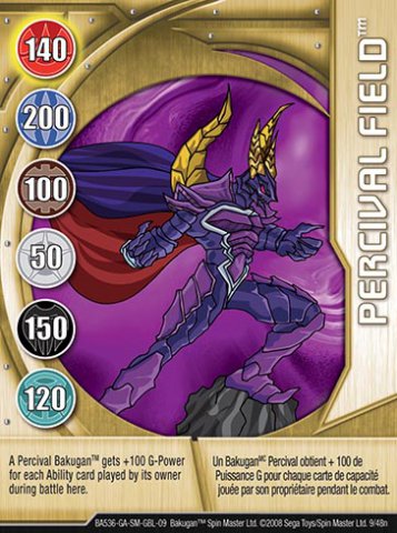 Карта ворот Percival field Карта ворот Percival field