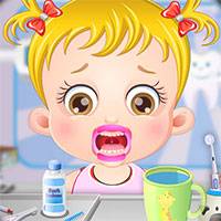 Игра Малышка у зубного Игра Малышка у зубного