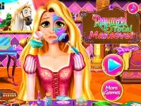 Игра Тотальный макияж Рапунцель Игра Тотальный макияж Рапунцель