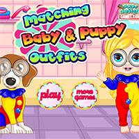 Игра Девушка и щенок Игра Девушка и щенок
