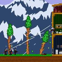 Игра Классическая стрелялка: Защита дома Игра Классическая стрелялка: Защита дома