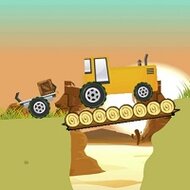 Игра 4-х колесный трактор 