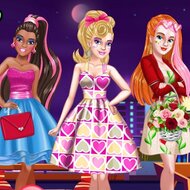 Игра Барби: вечеринка на День Валентина