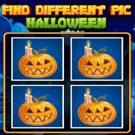 Игра Хэллоуин: найди отличия между картинками