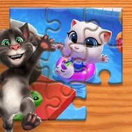 Игра Кот Том пазлы