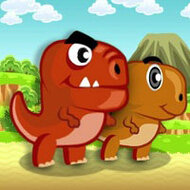 Игра Динозавры на двоих