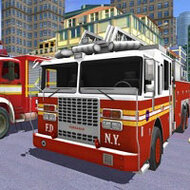 Игра Пожарная машина 3