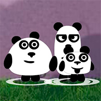 Игра 3 панды 2 Игра 3 панды 2