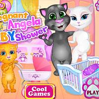 Игра Анжела стала мамой Игра Анжела стала мамой