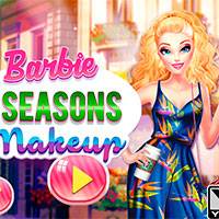 Игра Барби макияж для четырёх сезонов Игра Барби макияж для четырёх сезонов онлайн