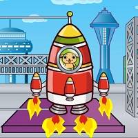 Игра Белка и Стрелка в космосе Игра Белка и Стрелка в космосе