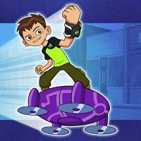 Игра Бен 10: опасный полет Игра Бен 10: опасный полет