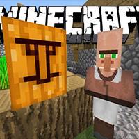 Игра Бумажный Майнкрафт: житель Игра Бумажный Майнкрафт: житель