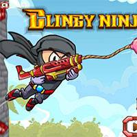 Игра Цепкий ниндзя Игра Цепкий ниндзя онлайн