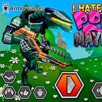 Игра Чужой против пони Игра Чужой против пони онлайн