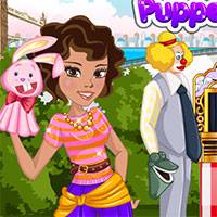Игра Девочки на кукольном фестивале Игра Девочки на кукольном фестивале онлайн