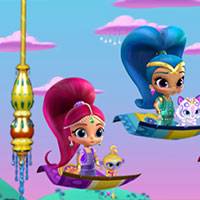 Игра Шиммер и Шайн: гонки для девочек Игра Шиммер и Шайн: гонки для девочек
