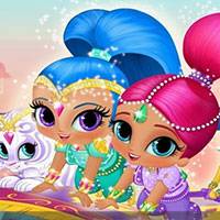 Игра Джины чудес Шиммер и Шайн Игра Джины чудес Шиммер и Шайн