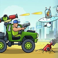 Игра Джип зелёный Игра Джип зелёный онлайн