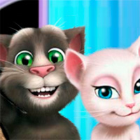 Игра Говорящий кот Том играет в снежки Игра Говорящий кот Том играет в снежки