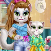 Игра Говорящая кошка Анжела Игра Говорящая кошка Анжела