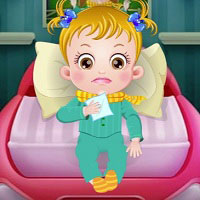 Игра Малышка Хейзел Заболела Игра Малышка Хейзел Заболела