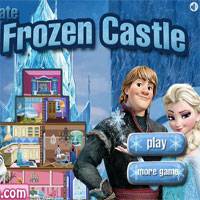 Игра Холодное сердце Эльза и Анна строят дом Игра Холодное сердце Эльза и Анна строят дом