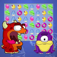 Игра Конфетный монстр: матч 3 Игра Конфетный монстр: матч 3
