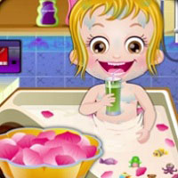 Игра Королевская ванна для малышки Хейзел Игра Королевская ванна для малышки Хейзел