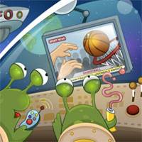 Игра Космический баскетбол Игра Космический баскетбол