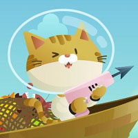 Игра Котенок-рыбак Игра Котенок-рыбак онлайн