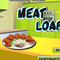 Игра Кухня Сары: Мясные квадратики Игра Кухня Сары: Мясные квадратики