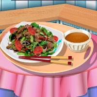 Игра Кухня Сары: Мясной салат Игра Кухня Сары: Мясной салат