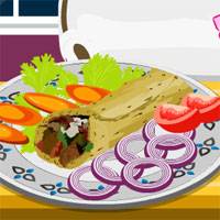 Игра Кулинария: Куриная шаурма Игра Кулинария: Куриная шаурма