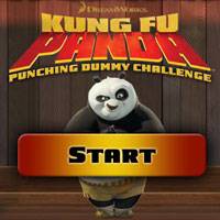 Игра Кунг Фу Панда на тренировке Игра Кунг Фу Панда на тренировке