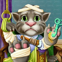 Игра Лечение кота Тома Игра Лечение кота Тома