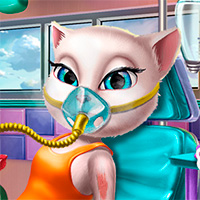 Игра Лечить Анжелу Игра Лечить Анжелу