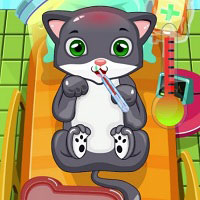 Игра Лечить кошек Игра Лечить кошек онлайн