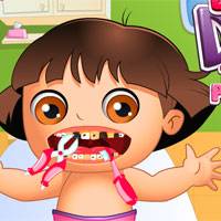 Игра Лечить зубы даше Игра Лечить зубы даше
