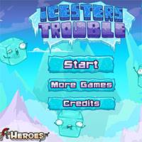 Игра Ледяные неприятности Игра Ледяные неприятности