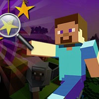 Игра Майнкрафт для девочек: найди звезды Игра Майнкрафт для девочек: найди звезды