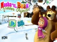Игра Маша и медведь - поиск предметов Игра Маша и медведь - поиск предметов
