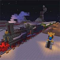 Игра Майнкрафт Поезда Игра Майнкрафт Поезда