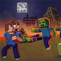Игра Майнкрафт зомби Игра Майнкрафт зомби онлайн