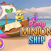 Игра Миньон ремонтирует корабль Игра Миньон ремонтирует корабль
