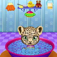 Игра Мыть животных Игра Мыть животных онлайн