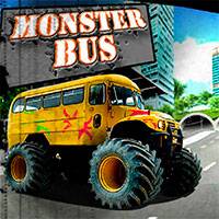 Игра Монстр-Бас Автобус Игра Монстр-Бас Автобус онлайн